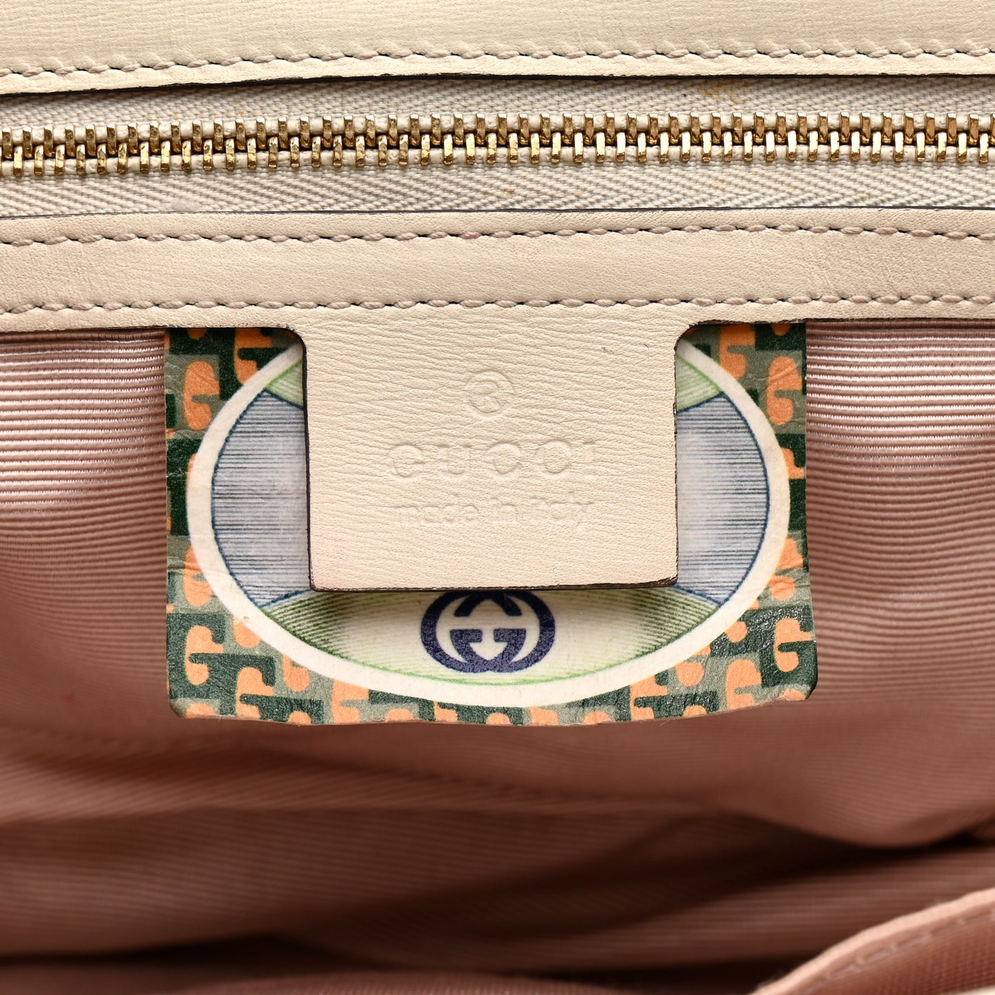 Vitello Palmellato Lux Crystal Medium Rajah Shoulder Bag Mystic White Multicolor