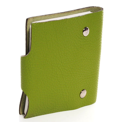 Hermes Togo Ulysse Mini Notebook Cover Vert Anis 3 of 12