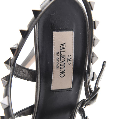 Valentino Garavani Metallic Nappa Rockstud Gladiator 105mm Sandals 37 Rutenio 6 of 8