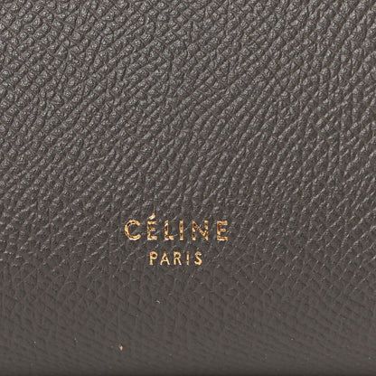 Celine Grained Calfskin Nano Belt Bag Grey 6 of 10