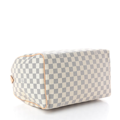 Louis Vuitton Damier Azur Speedy 30 3 of 9