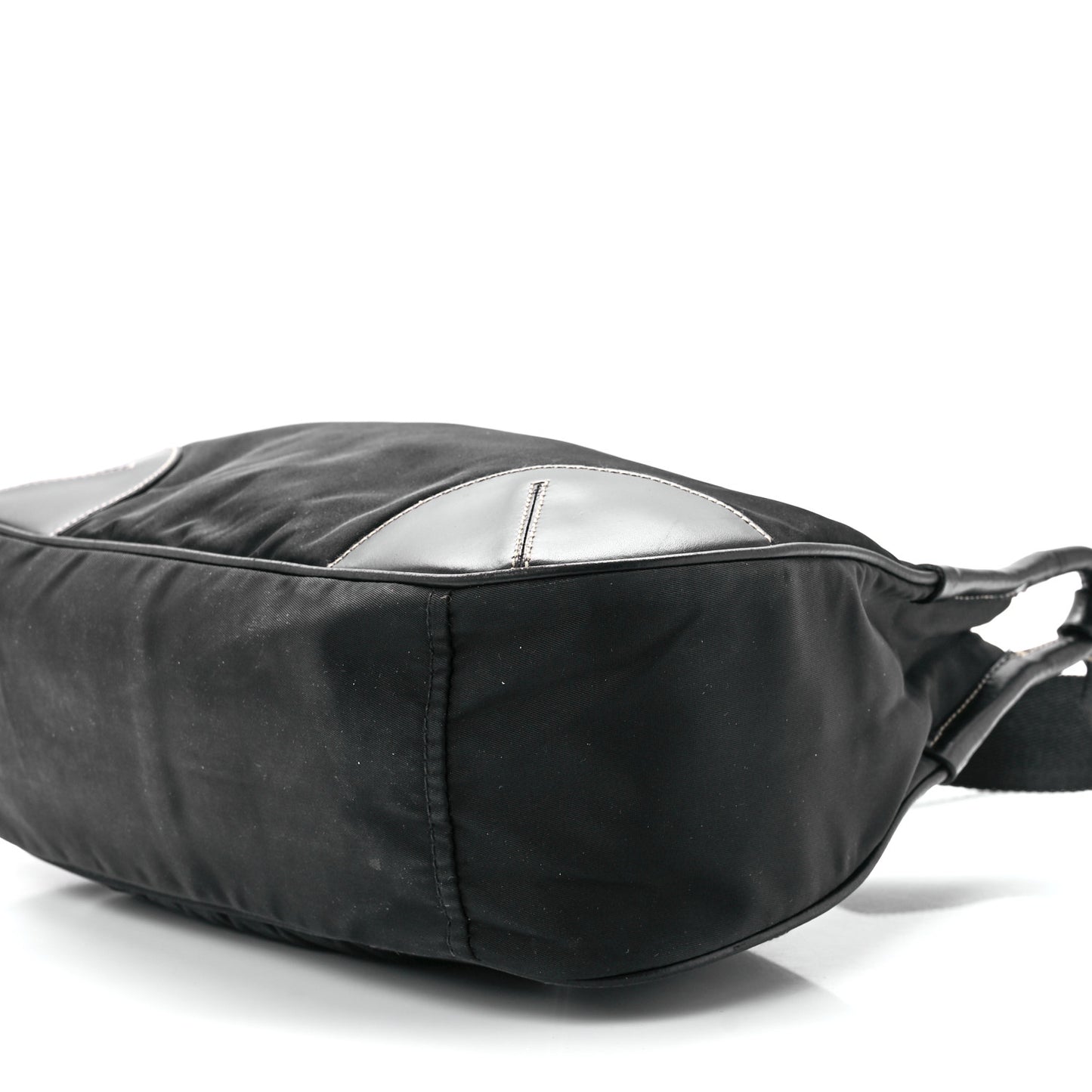 Tessuto Light Nylon Shoulder Bag Black
