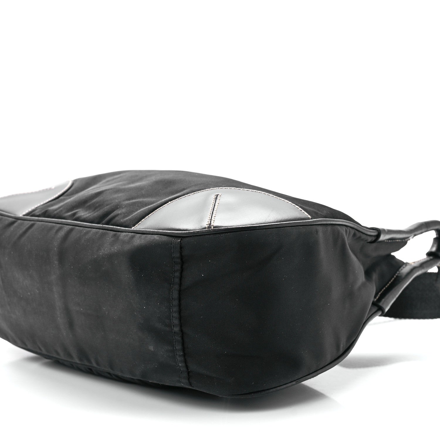 Prada Tessuto Light Nylon Shoulder Bag Black 12 of 12