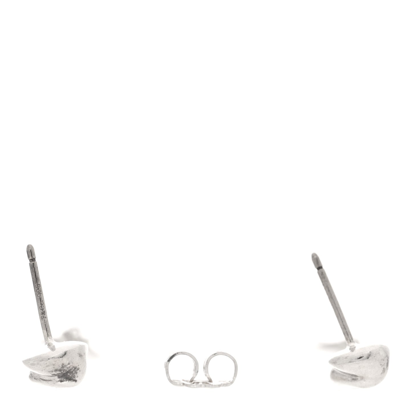Sterling Silver Elsa Peretti Nature Leaf Drop Earrings