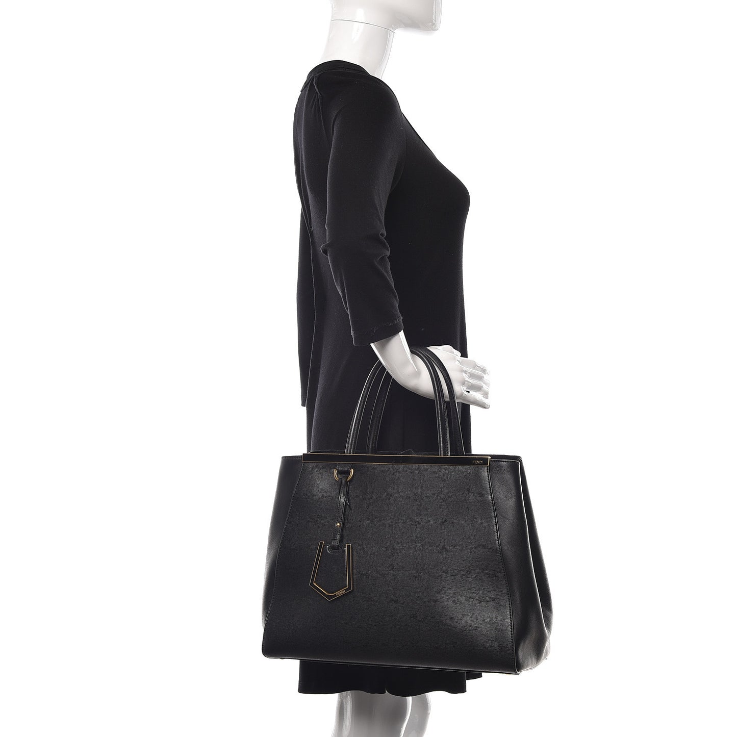 Vitello Elite Regular 2Jours Tote Black