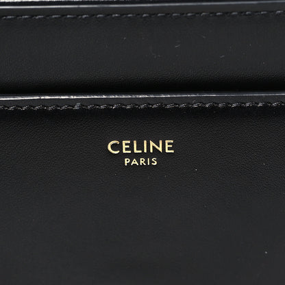 Celine Satinated Calfskin Small 16 Top Handle Bag Black 6 of 10