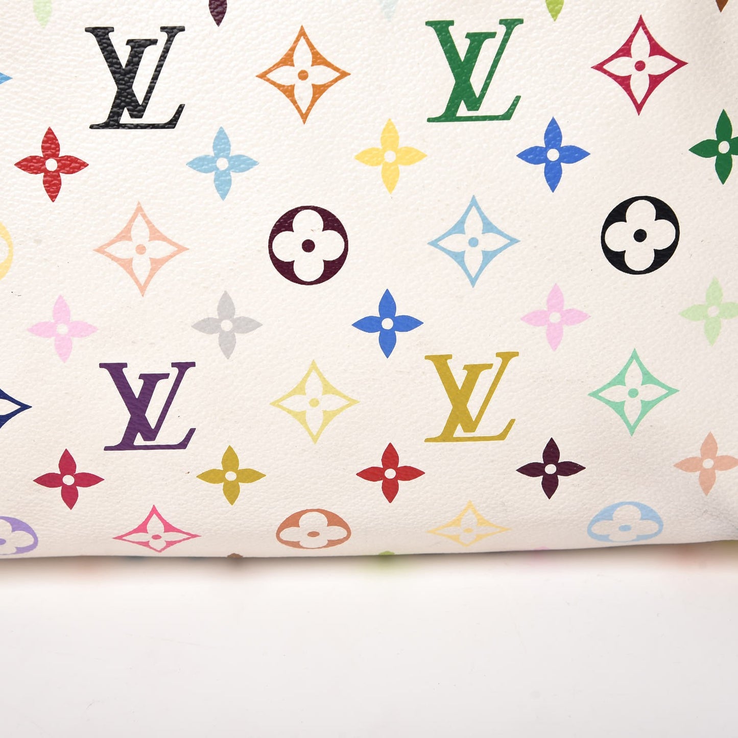 Monogram Multicolor Speedy 30 White