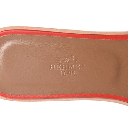 Hermes Patent Epsom Perforated Oran Sandals 40 7 of 8