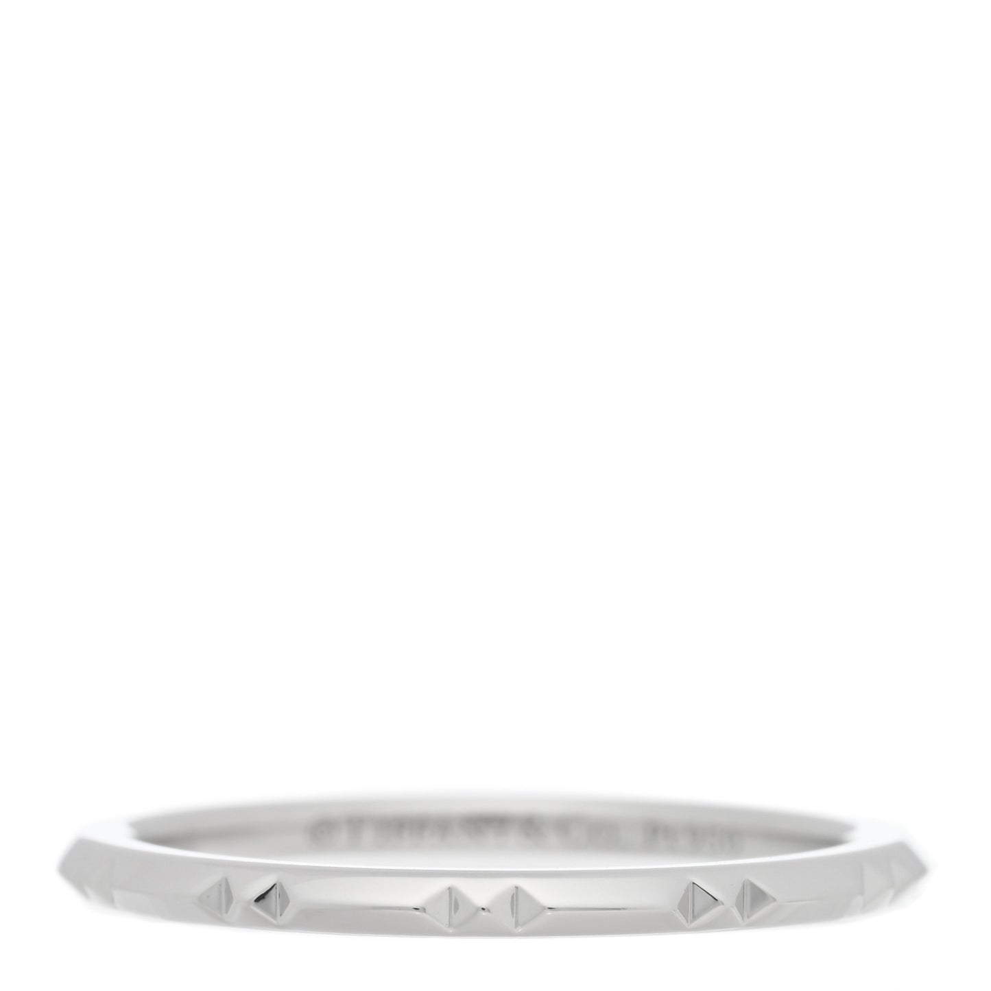 Platinum 1.5mm True Band Ring 53 6.5