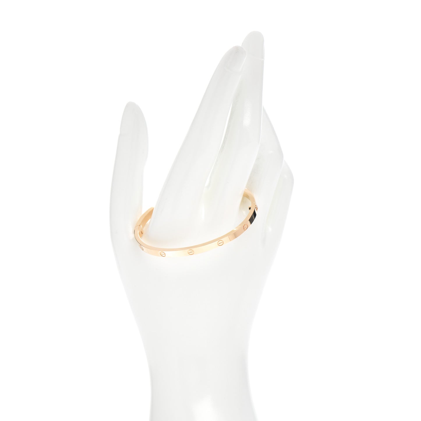 18K Yellow Gold Small LOVE Bracelet 16