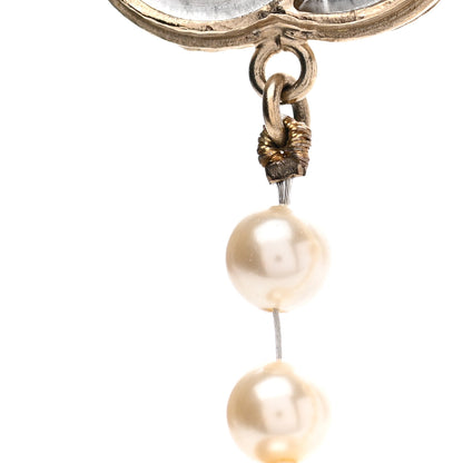 Chanel Graduated Pearl CC Long Necklace Gold 8 of 9