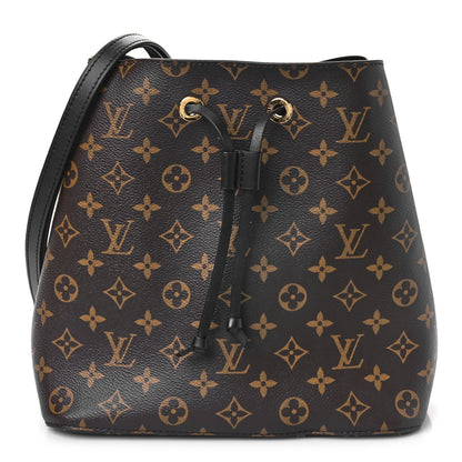 Louis Vuitton Monogram Neonoe MM Black 1 of 8