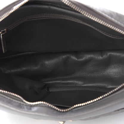 Chanel Aged Calfskin Quilted Large Reissue Camera Case Grey 4 of 9