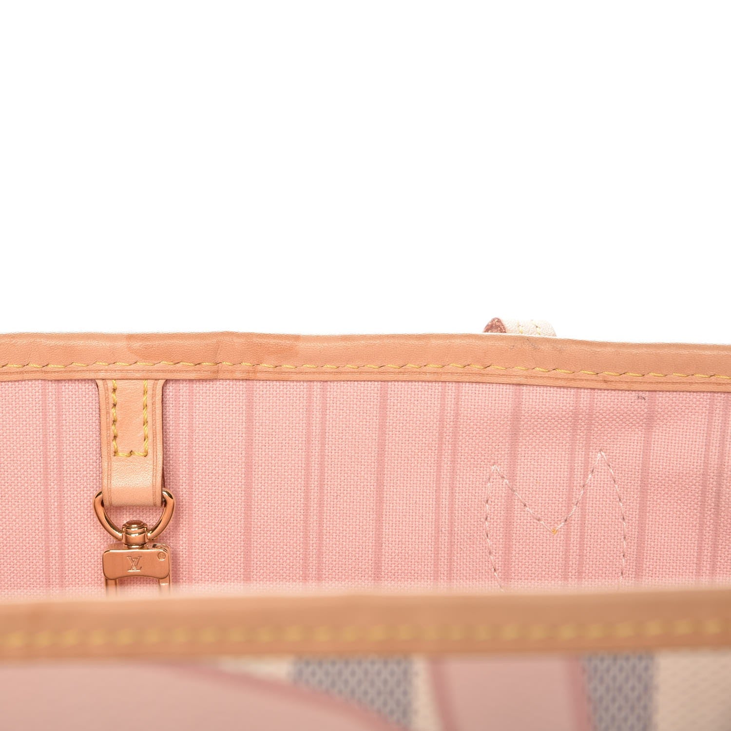 Louis Vuitton Damier Azur Tahitienne Neverfull MM 9 of 10