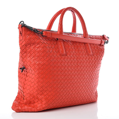 Bottega Veneta Nappa Intrecciato Medium Convertible Tote Vesuvio 4 of 11