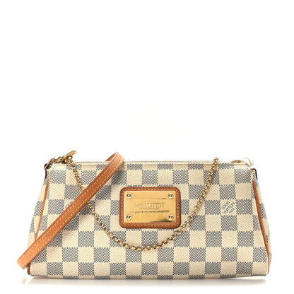 Louis Vuitton Damier Azur Eva Clutch 1 of 9