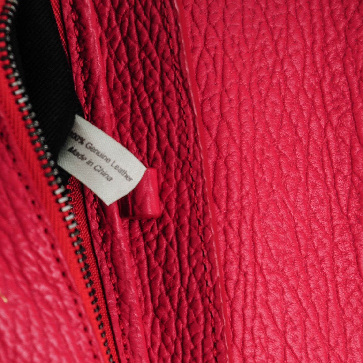 3.1 Phillip Lim 3.1 Textured Calfskin Mini Pashli Satchel Raspberry 7 of 8