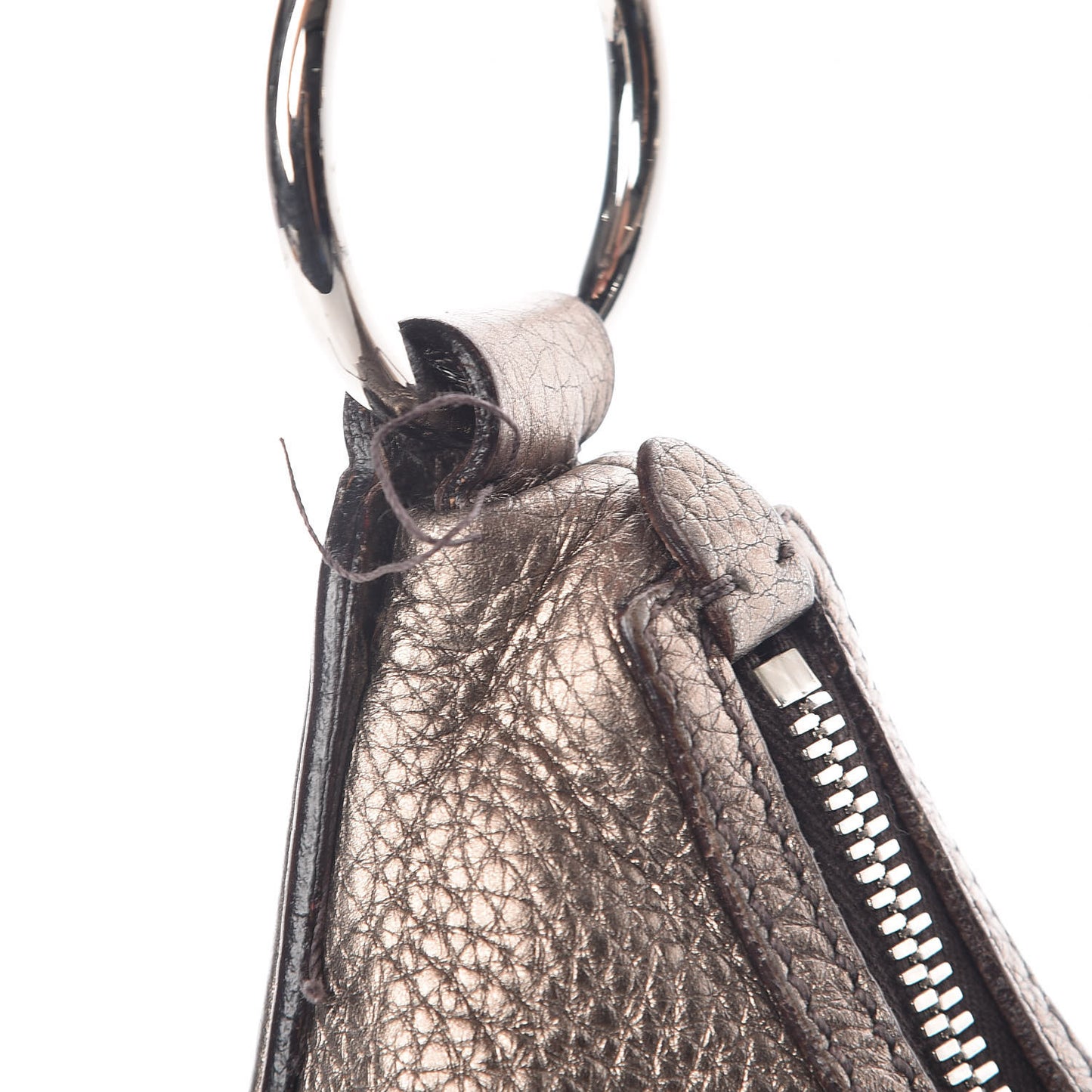Metallic Vitello Daino Hobo