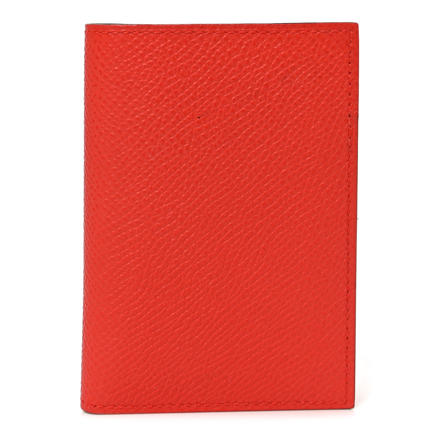 Hermes Epsom Doado Card Holder Capucine Gold 1 of 8