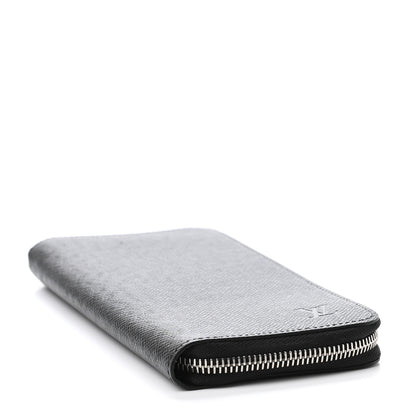 Louis Vuitton Taiga Vertical Zippy Wallet Black 3 of 4