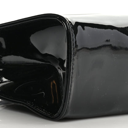 Telfar Patent Vegan Leather Small Shopping Bag Black 6 of 7