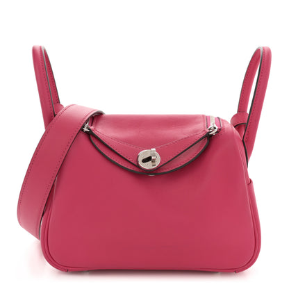 Hermes Swift Verso Mini Lindy 20 Rose Mexico Rouge Piment 1 of 12