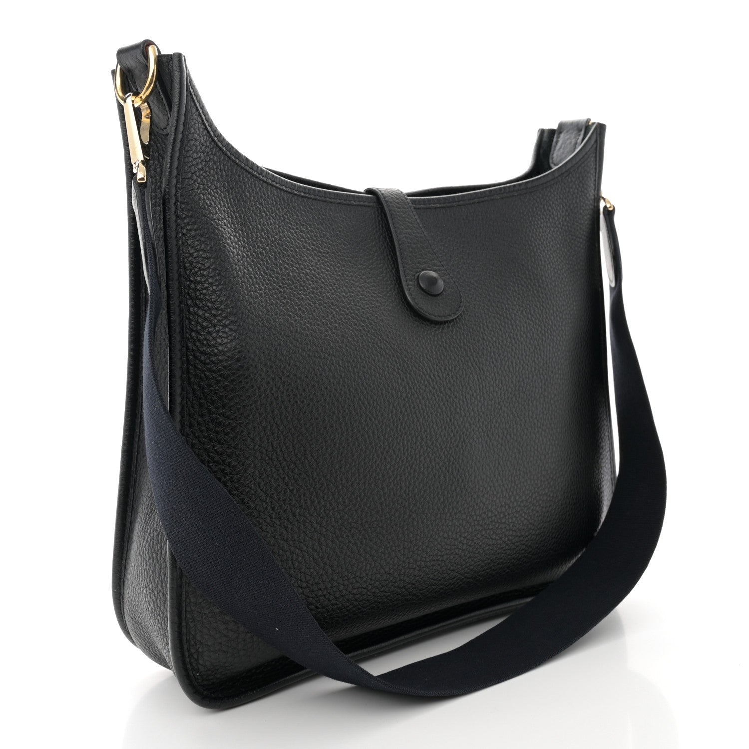Hermes Taurillon Clemence Evelyne PM Black 3 of 13