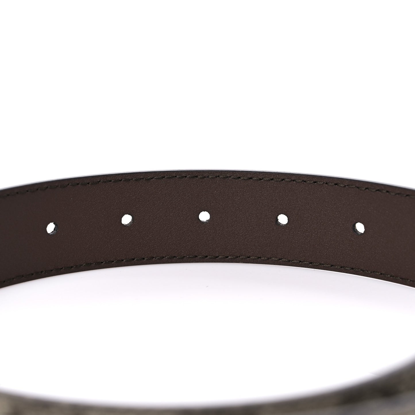 X BALENCIAGA BB Supreme Monogram Belt 80 32 Beige Ebony