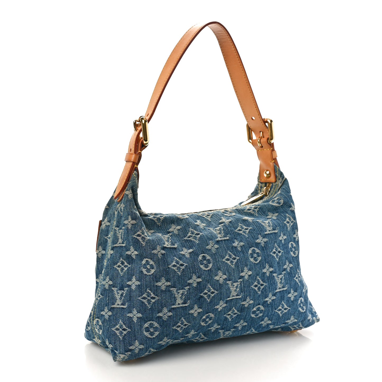 Monogram Denim Baggy PM Blue