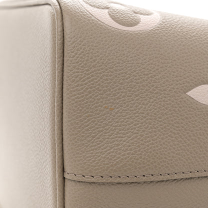 Louis Vuitton Empreinte Monogram Giant Neonoe MM Tourterelle Creme 13 of 14
