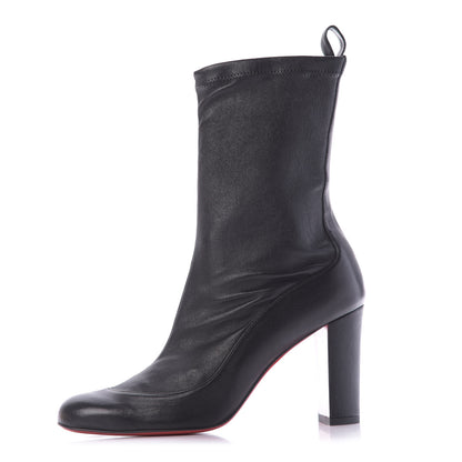 Christian Louboutin Nappa Stretch Gena 85 Bootie 36 Black 1 of 9
