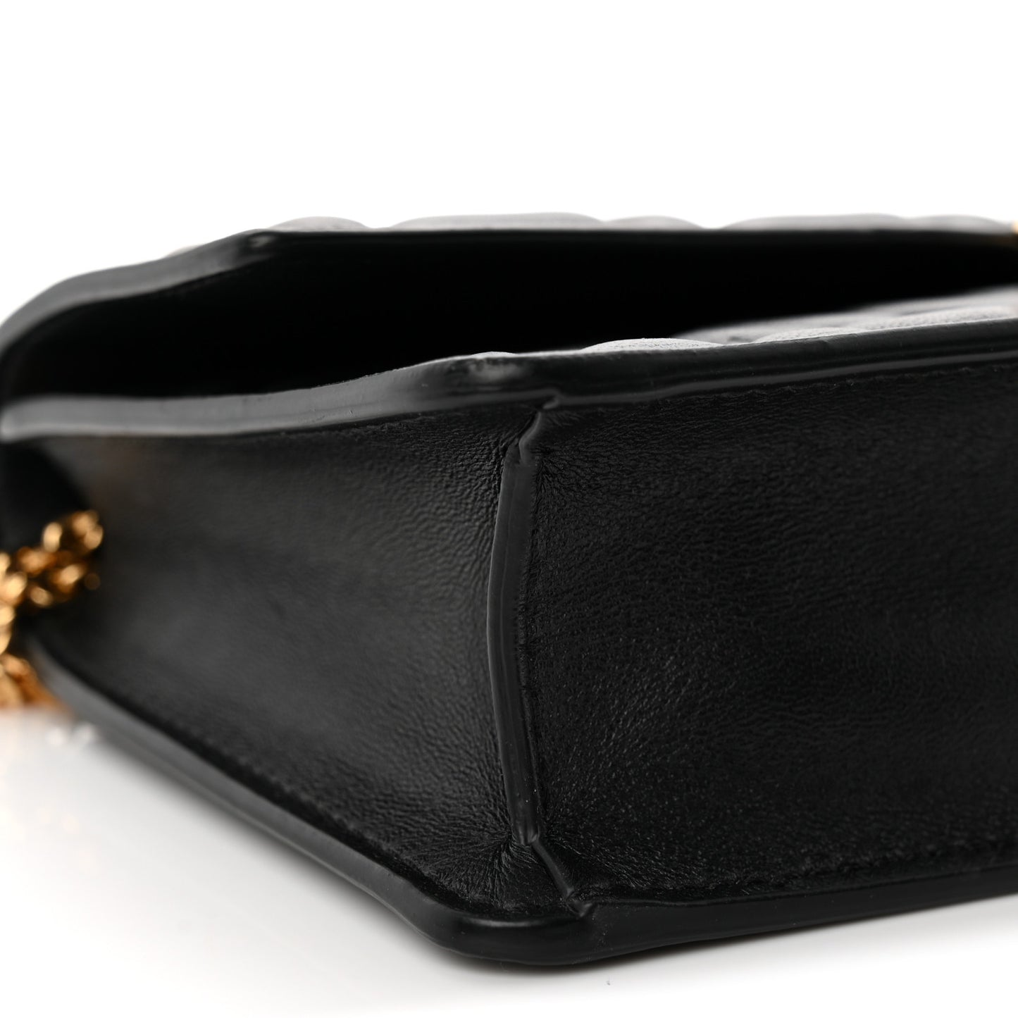 Nappa Matisse FF Embossed Wallet On Chain Black
