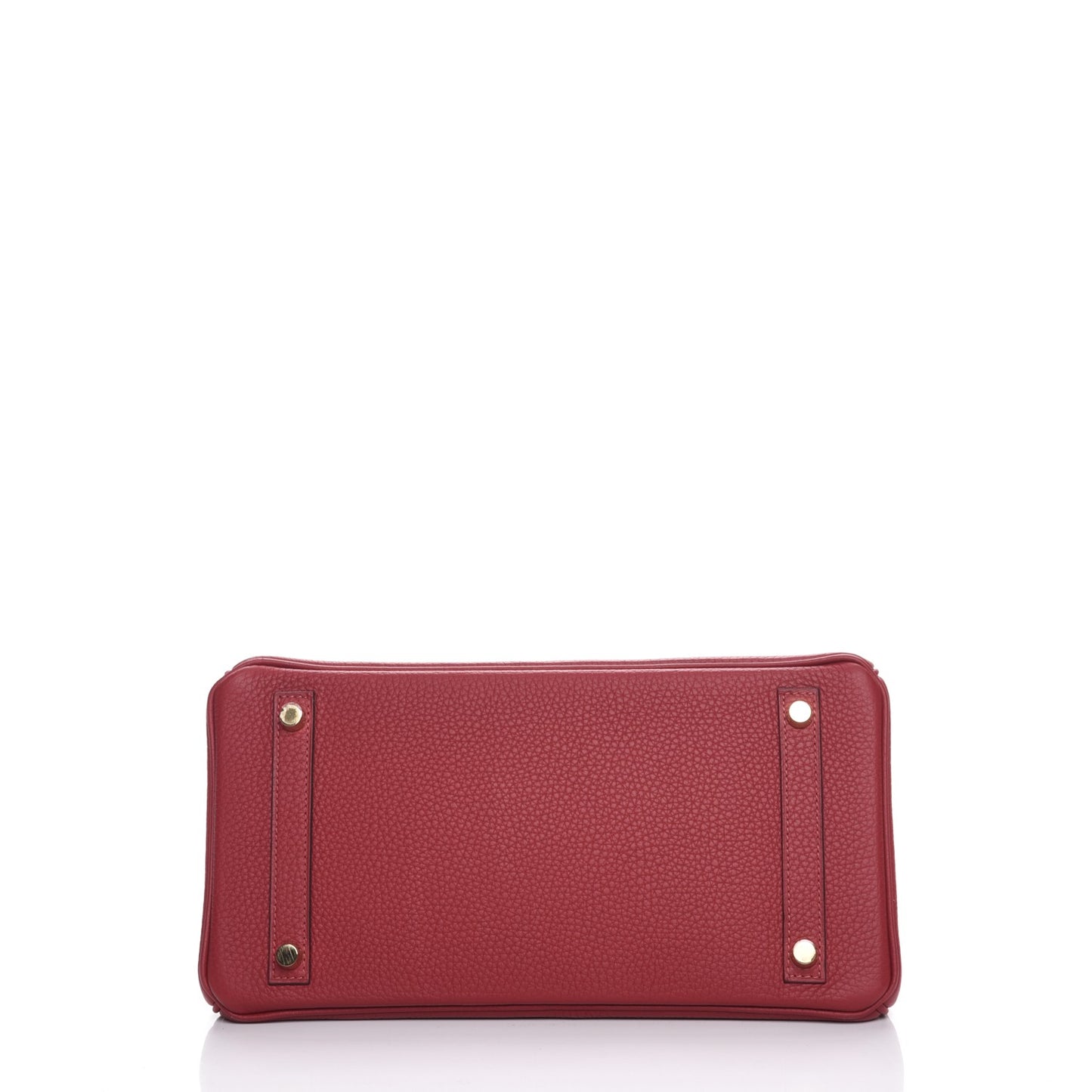 Taurillon Clemence Birkin 30 Rouge Grenat
