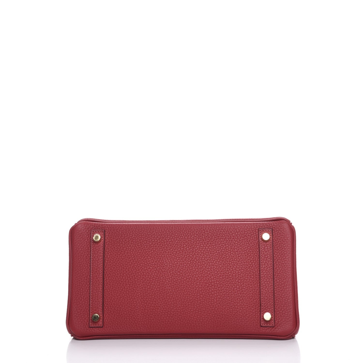 Hermes Taurillon Clemence Birkin 30 Rouge Grenat 6 of 28