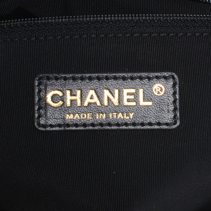 Chanel Calfskin Quilted Medium Chain Me Flap Black 6 of 7