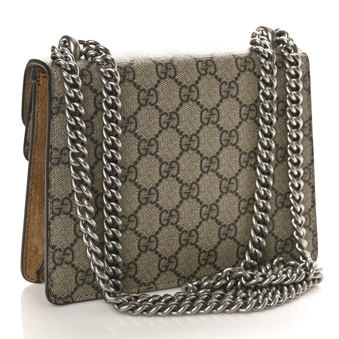 GG Supreme Monogram Mini Dionysus Shoulder Bag Taupe