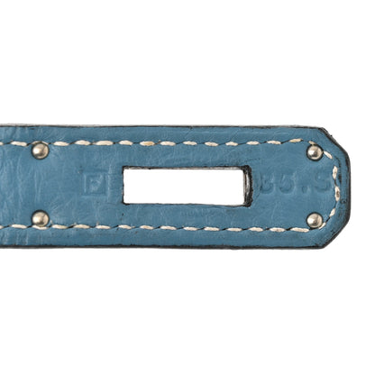 Hermes Togo Birkin 35 Blue Jean 7 of 16