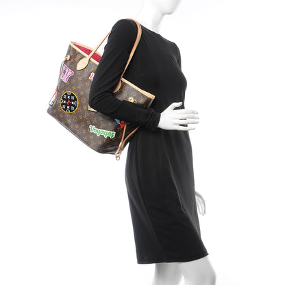 Louis Vuitton Monogram Stories Neverfull MM 2 of 9