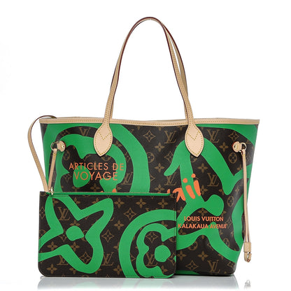 Louis Vuitton Monogram Tahitienne Hawaii Neverfull MM 1 of 8