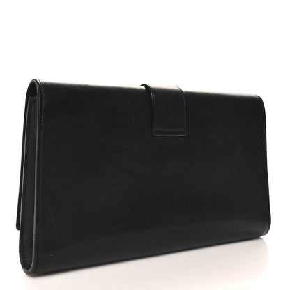 Saint Laurent Calfskin Classic Y Ligne Clutch Black 3 of 11