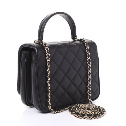 Chanel Lambskin Quilted Mini Citizen Chic Flap Black 2 of 10