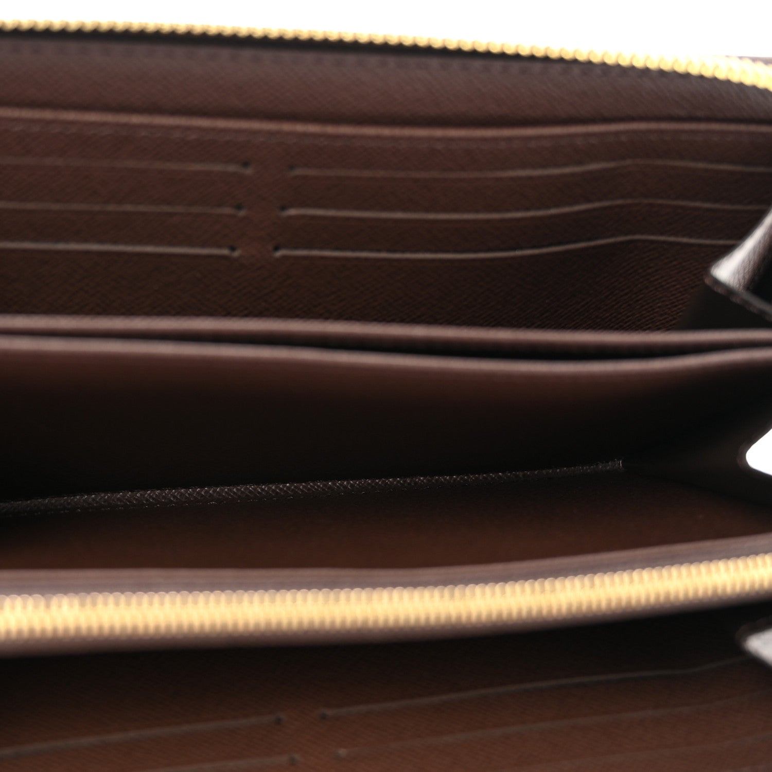 Louis Vuitton Damier Ebene Zippy Wallet 5 of 9