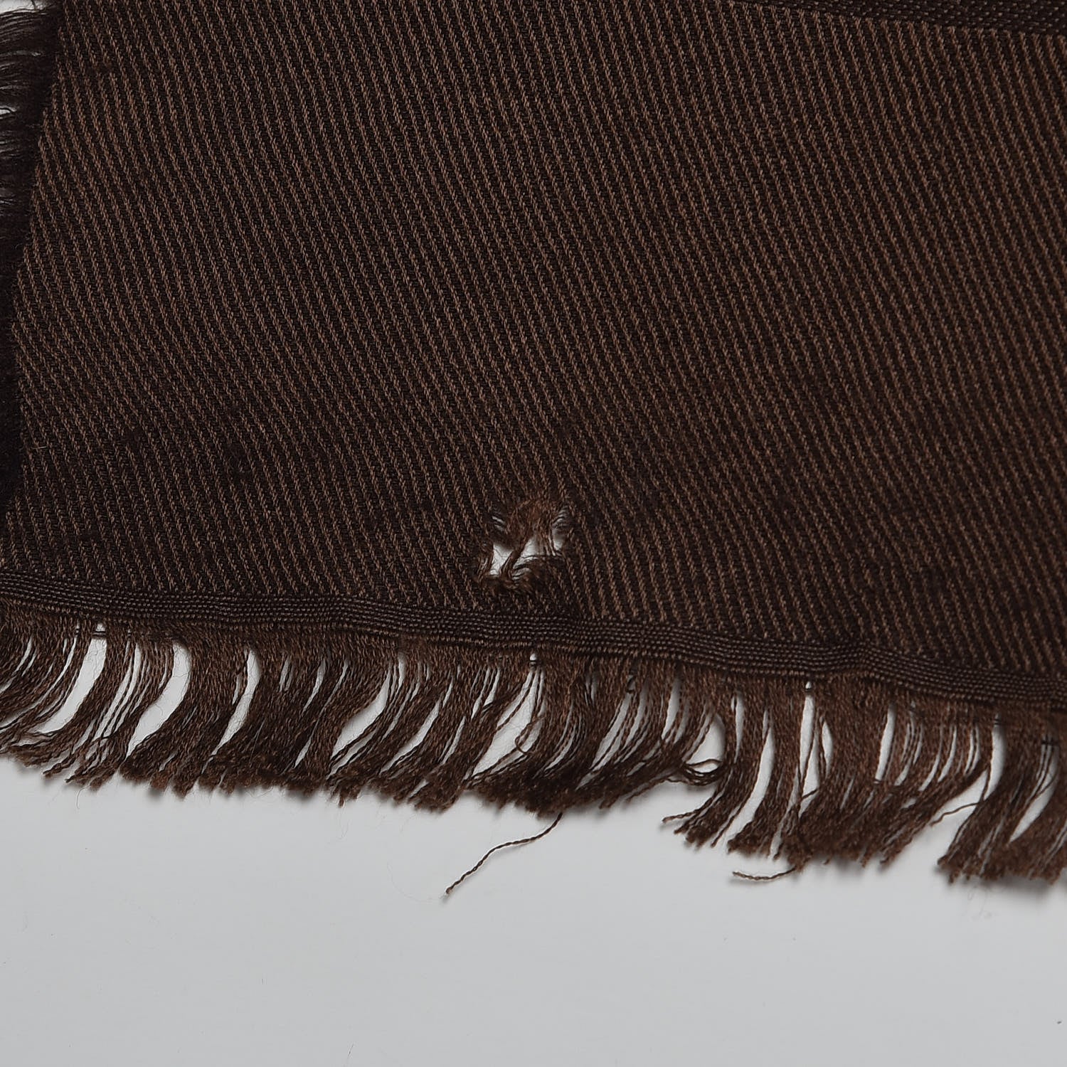 Louis Vuitton Silk Lurex Wool Monogram Shine Shawl Brown 4 of 7