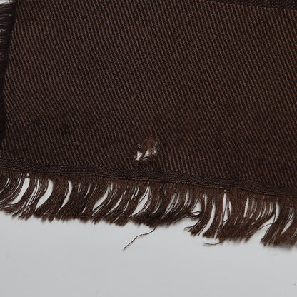 Louis Vuitton Silk Lurex Wool Monogram Shine Shawl Brown 4 of 7