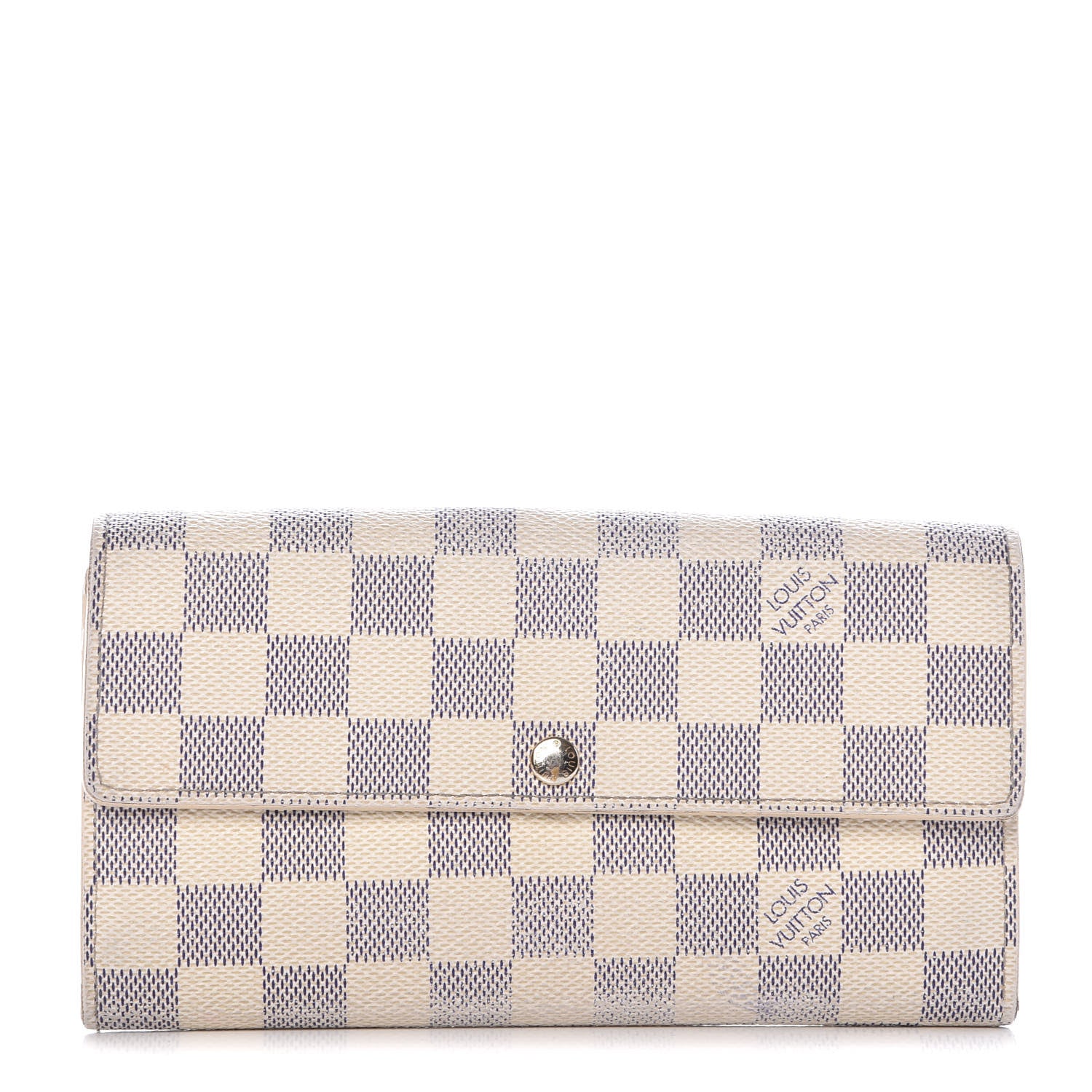 Louis Vuitton Damier Azur Sarah Wallet 1 of 12