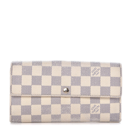 Louis Vuitton Damier Azur Sarah Wallet 1 of 12