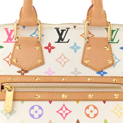 Louis Vuitton Monogram Multicolor Alma White 8 of 14