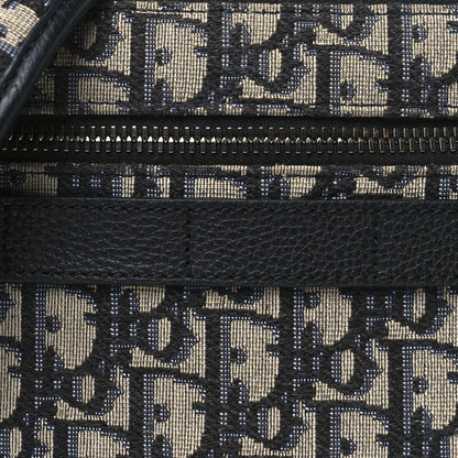 Christian Dior HOMME Oblique Safari Messenger Blue 8 of 12