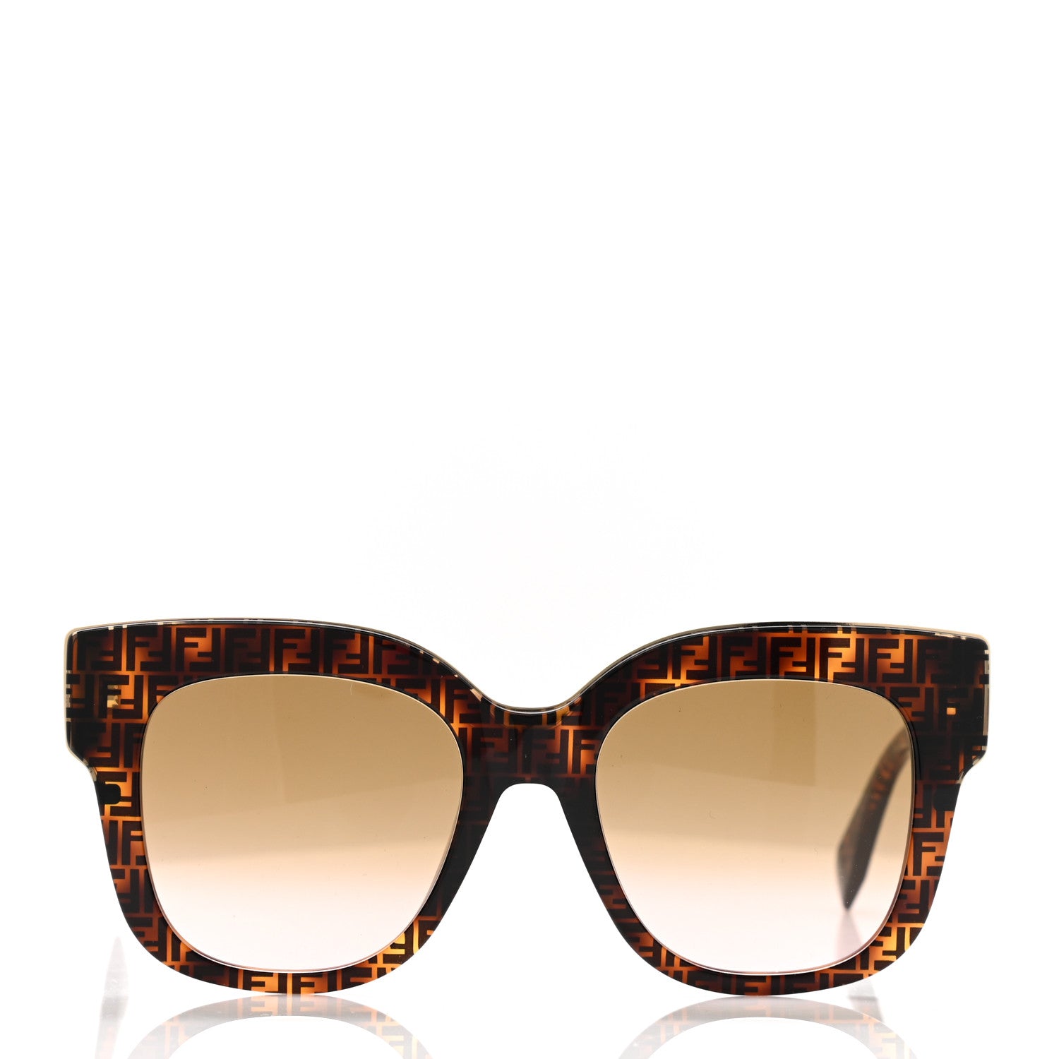 Fendi Acetate F is Fendi FF Cat Eye Sunglasses FF 0359/G/S Havana 2 of 7
