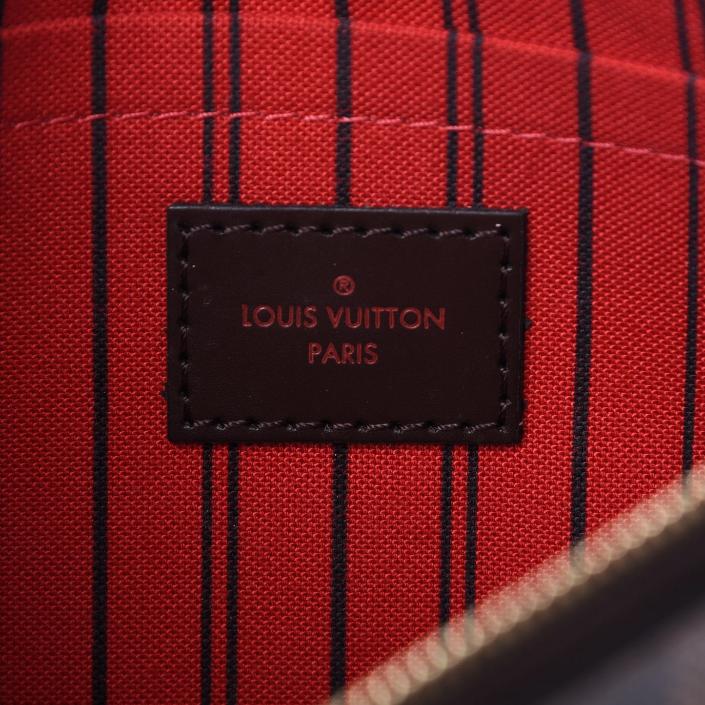 Damier Ebene Neverfull MM GM Pochette